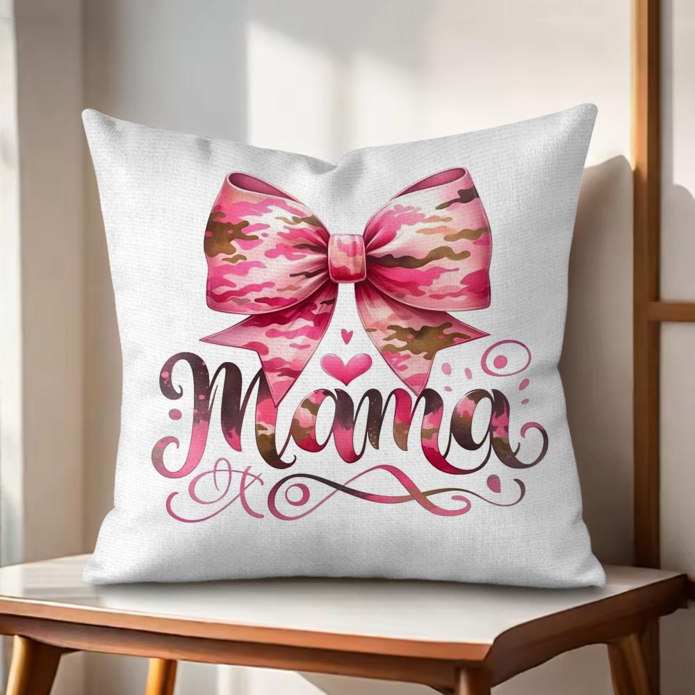 Leopard print with bow mama Cushion Cover Natural Linen Organic Fabric DoubleSided Printing Couch Pillow Covers Home Decor 30x30cm
Leopard print with bow mama Cushion Cover Natural Linen Organic Fabric DoubleSided Printing Couch Pillow Covers Home Decor 30x30cm