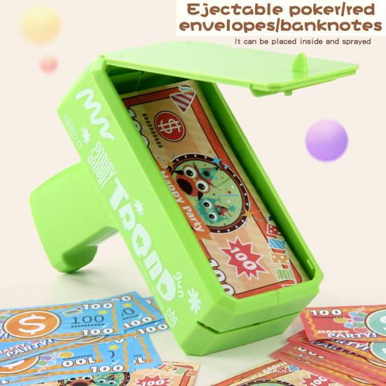 Yousheng Money Shooter Игрушечный роликовый дизайн Мотор высокой мощности Поддельные игрушки для метания денег Ручные товары для вечеринок для свадеб Дни рождения Выпускные
Yousheng Money Shooter Игрушечный роликовый дизайн Мотор высокой мощности Поддельные игрушки для метания денег Ручные товары для вечеринок для свадеб Дни рождения Выпускные