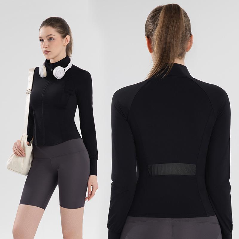 Djia Stand-Up Collar Zipper Yoga Suit - 2025 Summer Slim Fit Quick-Dry Sun Protection for Running One Size
Djia Stand-Up Collar Zipper Yoga Suit - 2025 Summer Slim Fit Quick-Dry Sun Protection for Running One Size