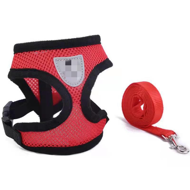 Breathable Anti-Escape Mesh Dog Harness with Adjustable Vest-Style Leash S (3-5 jin) красный
Breathable Anti-Escape Mesh Dog Harness with Adjustable Vest-Style Leash S (3-5 jin) красный
