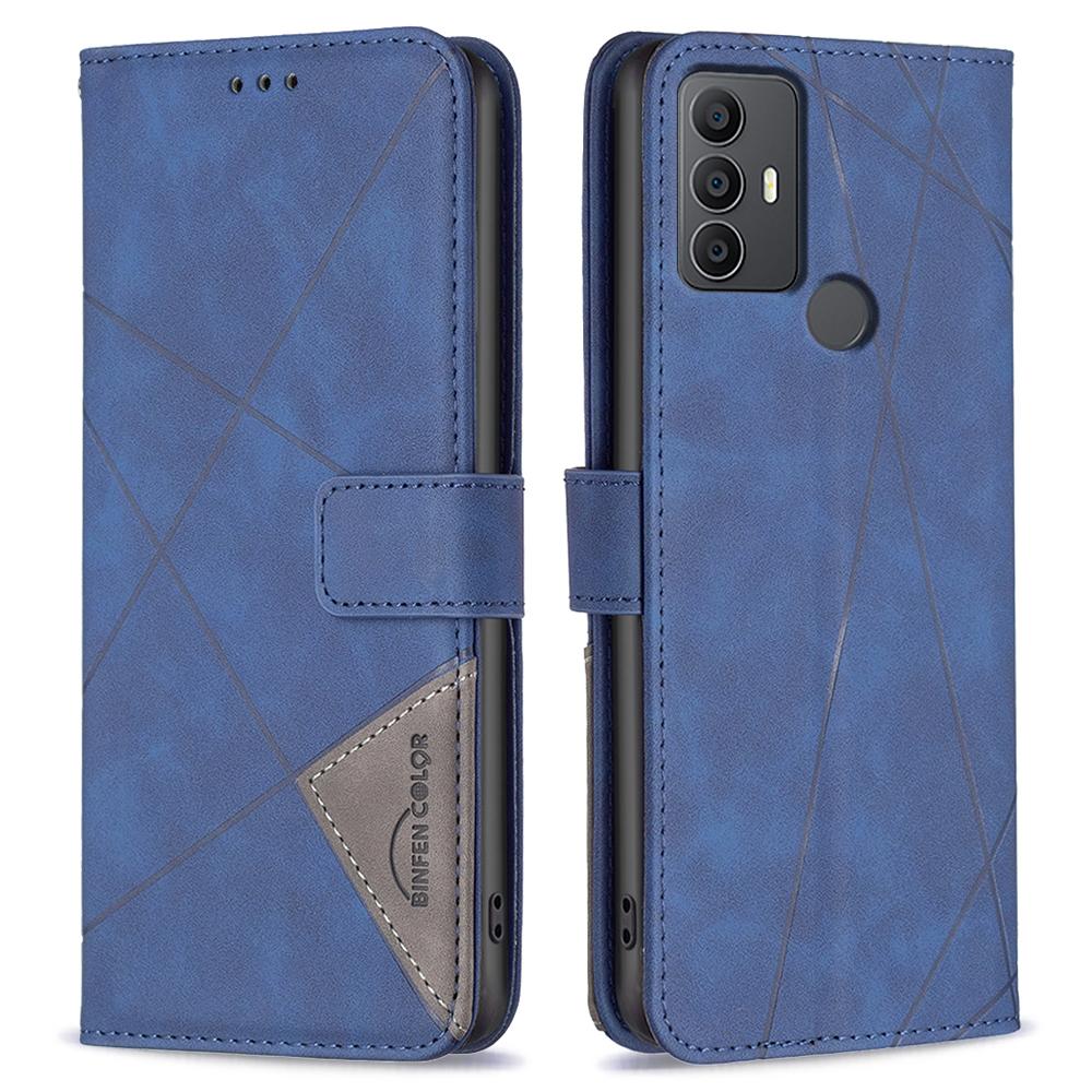 BINFEN COLOR For TCL 305/306/30 SE/30E Phone Cases Wallet Stand Geometry Imprinted Leather Cover Blue
BINFEN COLOR For TCL 305/306/30 SE/30E Phone Cases Wallet Stand Geometry Imprinted Leather Cover Blue