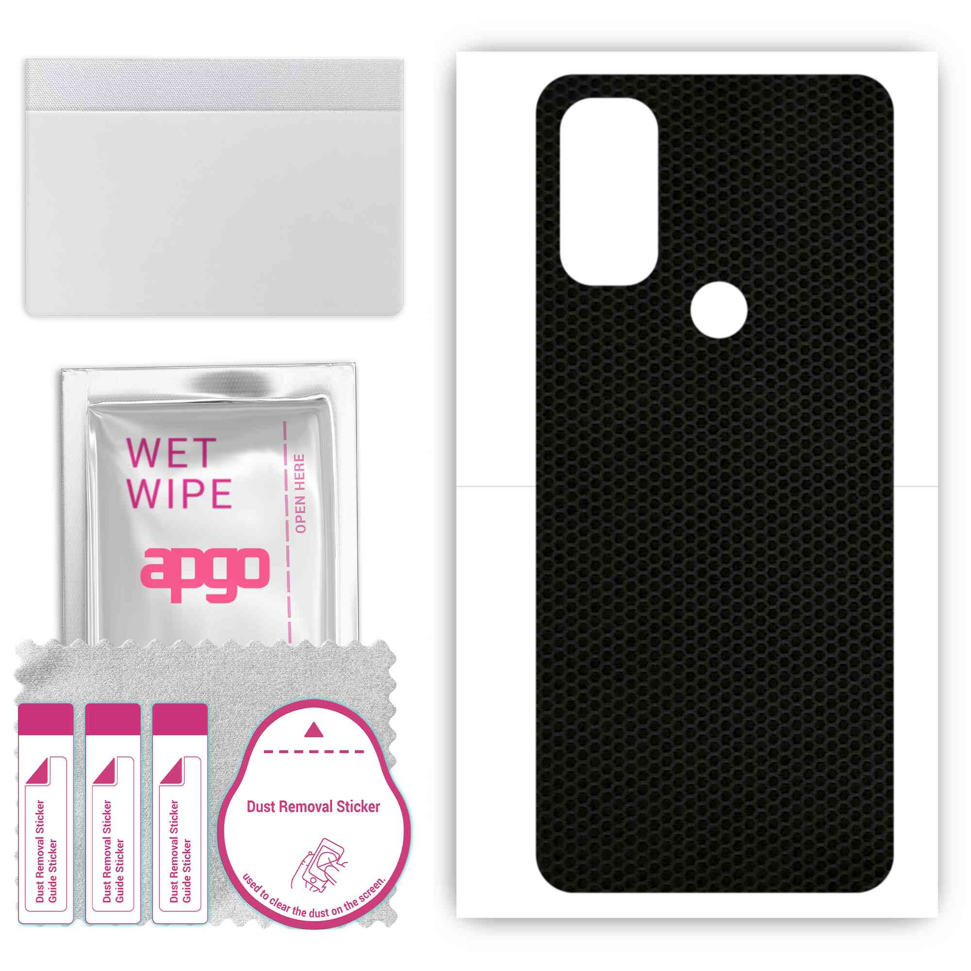 apgo Protective Skin Sticker for the back compatible with Motorola Moto E30, Wrap Film, Foil, Vinyl - Pattern Matrix
apgo Protective Skin Sticker for the back compatible with Motorola Moto E30, Wrap Film, Foil, Vinyl - Pattern Matrix