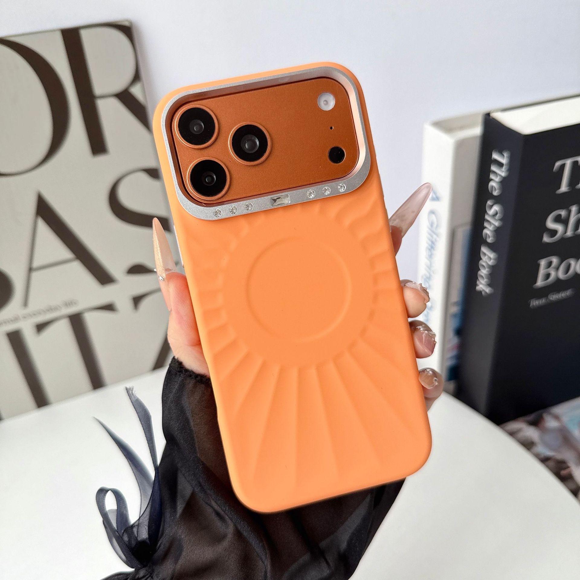 Feina Sun & Floral Pattern Leather Magnetic Case for Apple 17 Pro Max Pro оранжевый
Feina Sun & Floral Pattern Leather Magnetic Case for Apple 17 Pro Max Pro оранжевый