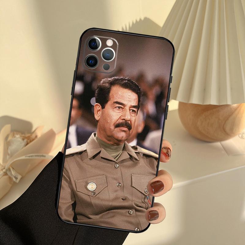 Saddam Hussein Iraq Phone Case For iPhone 17 16 15 14 13 11 12 Pro Max 13 mini 15 16 Plus 16e 17 Air Cover Funda iPhone 15
Saddam Hussein Iraq Phone Case For iPhone 17 16 15 14 13 11 12 Pro Max 13 mini 15 16 Plus 16e 17 Air Cover Funda iPhone 15