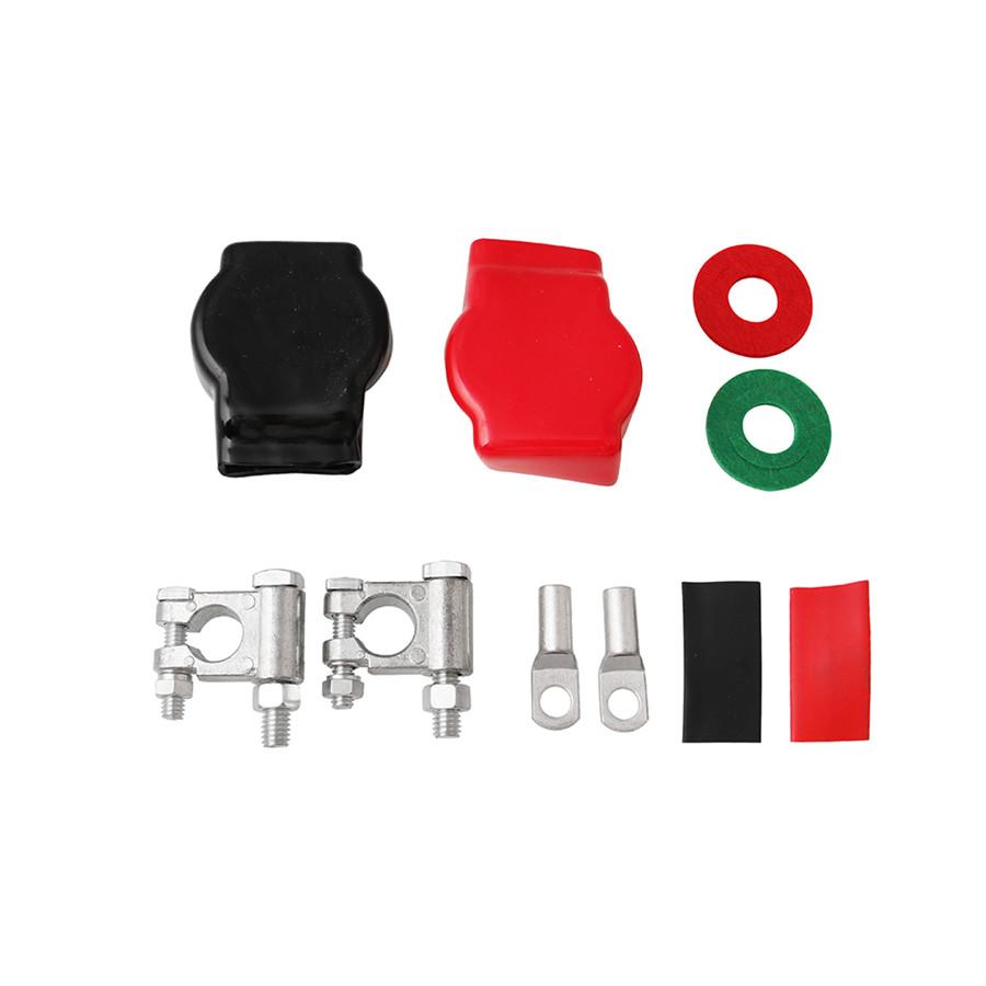 1 Set Battery Terminal Top Post Kit with Heatshrink for Marine Car Boat RV and Vehicles
1 Set Battery Terminal Top Post Kit with Heatshrink for Marine Car Boat RV and Vehicles