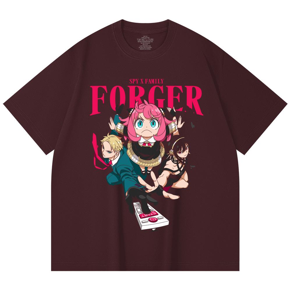 230 Gsm 100% Cotton Spy x Family V1 Forger Print Unisex Heavy Cotton T Shirt 2XL вина червоного кольору
230 Gsm 100% Cotton Spy x Family V1 Forger Print Unisex Heavy Cotton T Shirt 2XL вина червоного кольору