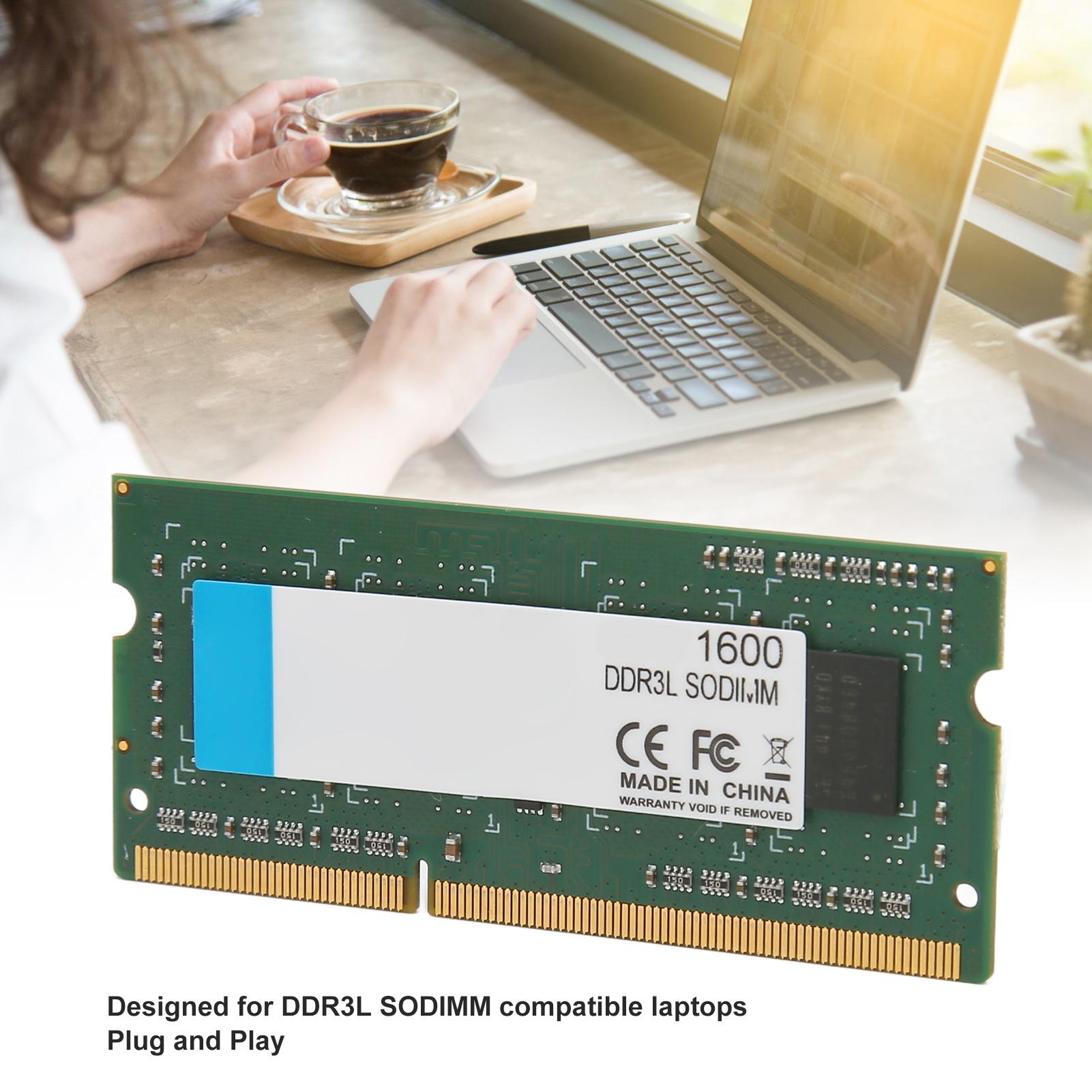 DDR3L SODIMM 1600 МГц RAM Ширина 64 біт 204 контакти Підключення даних Plug and Play 1600 МГц RAM для ноутбука
DDR3L SODIMM 1600 МГц RAM Ширина 64 біт 204 контакти Підключення даних Plug and Play 1600 МГц RAM для ноутбука