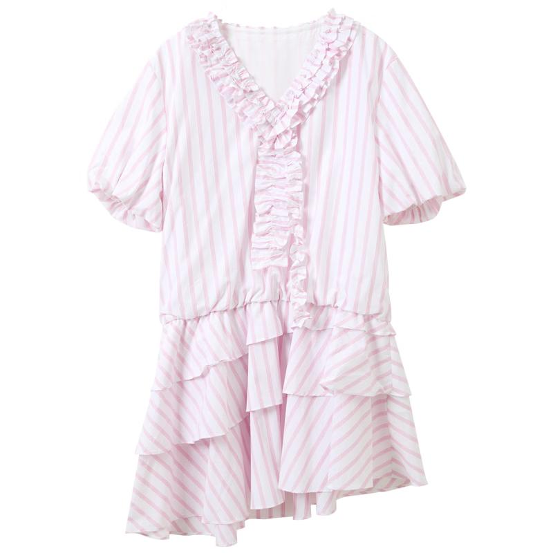 SanCai 2026 Summer Petite Striped A-line Puff Sleeve Dress XL
SanCai 2026 Summer Petite Striped A-line Puff Sleeve Dress XL