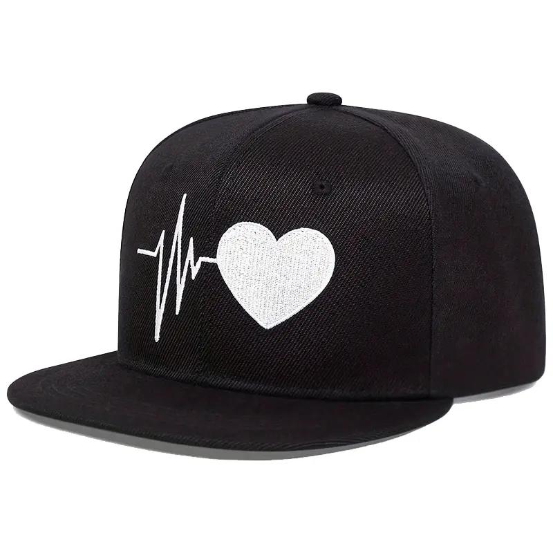 Unisex Heart Electrocardiogram Embroidery Hip-hop Hats Spring Autumn Outdoor Adjustable Casual Baseball Caps Sunscreen Hat Cap чорний білий колір
Unisex Heart Electrocardiogram Embroidery Hip-hop Hats Spring Autumn Outdoor Adjustable Casual Baseball Caps Sunscreen Hat Cap чорний білий колір