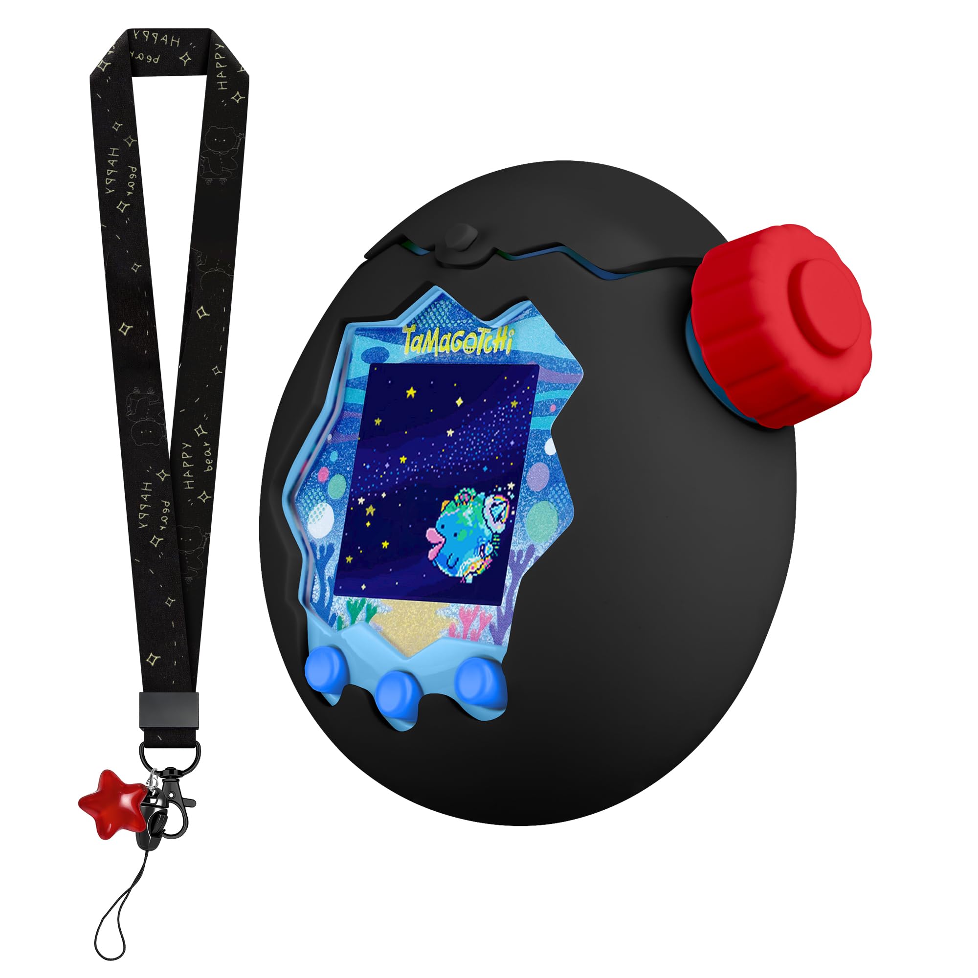 NEWZEROL Tamagotchi Paradise Protective Case with Zoom Dial Cover Open Silicone Two-tone Shock Absorption Durability Scratch Prevention Full Surround
NEWZEROL Tamagotchi Paradise Protective Case with Zoom Dial Cover Open Silicone Two-tone Shock Absorption Durability Scratch Prevention Full Surround