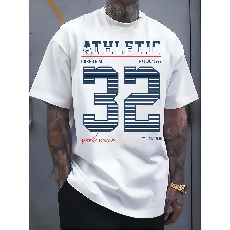 European sizes Men s White T - shirt: Retro Varsity 32 Athletic Tee - Men s Classic 4XL білий
European sizes Men s White T - shirt: Retro Varsity 32 Athletic Tee - Men s Classic 4XL білий