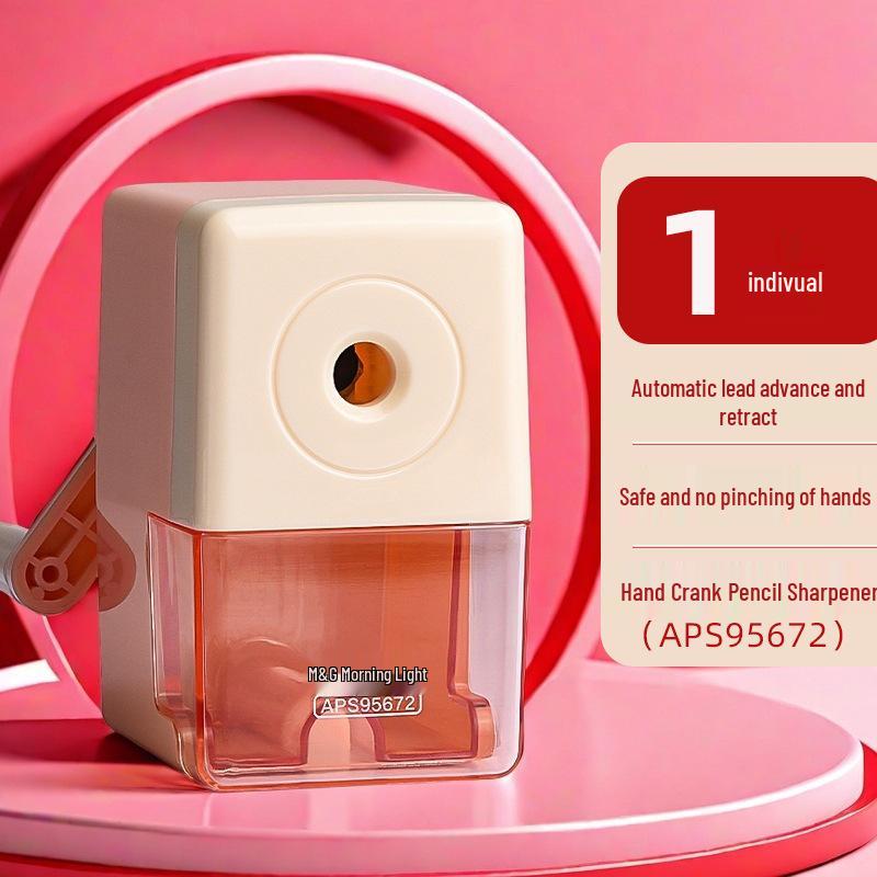 Automatic & Manual Pencil Sharpener for Kids – Morning Light Lead Feed & Retract
Automatic & Manual Pencil Sharpener for Kids – Morning Light Lead Feed & Retract
