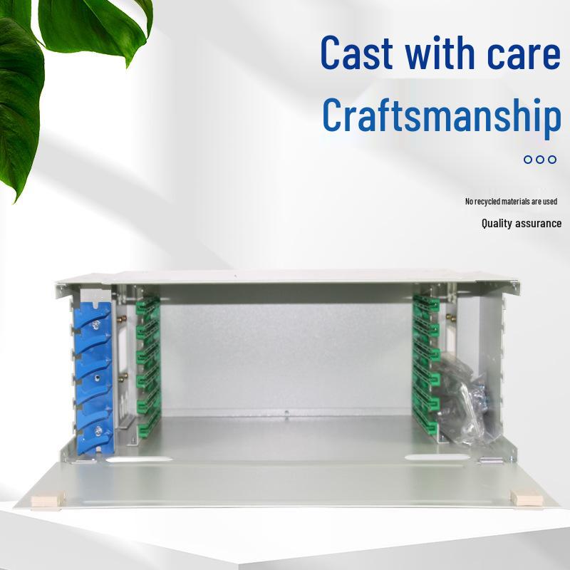 48-Core Telecom-Grade ODF Distribution Sub-Rack Frame
48-Core Telecom-Grade ODF Distribution Sub-Rack Frame