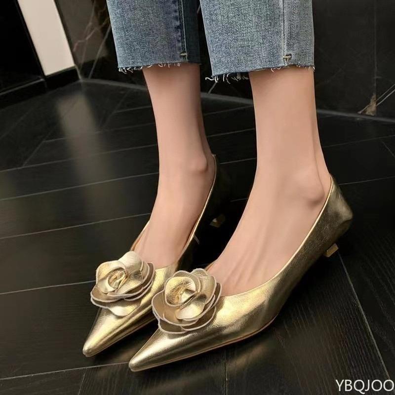 Elegant Pointed Woman Loafers Ladies Wedding High Heels Low Heels Bride Toe Silver Gold Rose Evening Party Shoes Zapatos Mujer 40 шампанського
Elegant Pointed Woman Loafers Ladies Wedding High Heels Low Heels Bride Toe Silver Gold Rose Evening Party Shoes Zapatos Mujer 40 шампанського