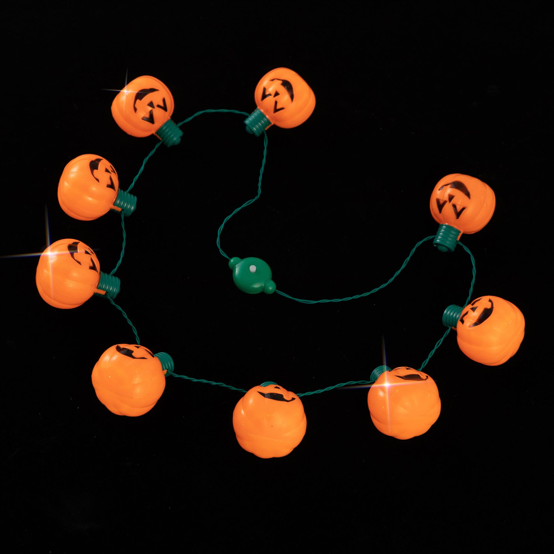 Novelty Funny Kids Light-emitting Necklace Creative Personality Cool Halloween Eyeball Pumpkin Ghost LED Light-emitting Necklace
Novelty Funny Kids Light-emitting Necklace Creative Personality Cool Halloween Eyeball Pumpkin Ghost LED Light-emitting Necklace