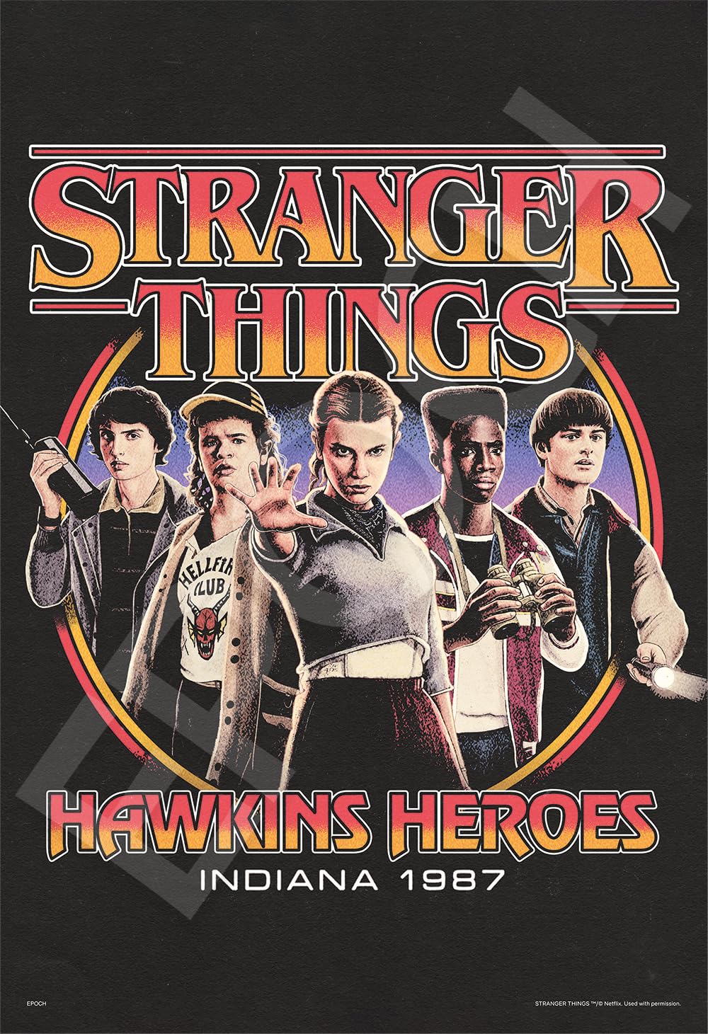 EPOCH 1053 Super Small Piece Jigsaw Puzzle Netflix Stranger Things Hawkins Heroes x 38 Includes and points (26 cm) 32-615s glue, spatula, voucher.
EPOCH 1053 Super Small Piece Jigsaw Puzzle Netflix Stranger Things Hawkins Heroes x 38 Includes and points (26 cm) 32-615s glue, spatula, voucher.