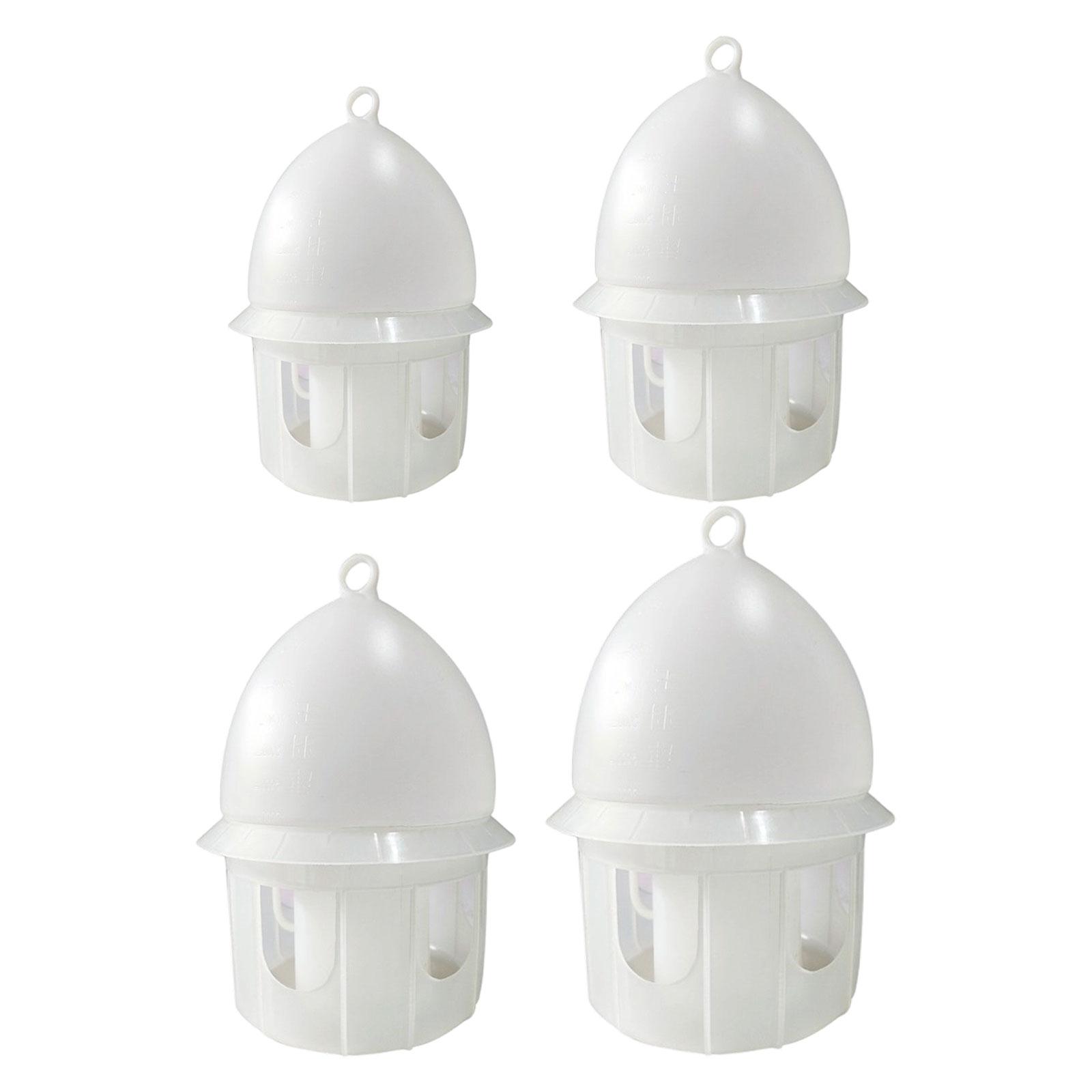 Pigeon Water Feeder Thickened Large Capacity Hanging Design Drinker Drinking Station for Chicken Dove Quail Parrot White 4L
Pigeon Water Feeder Thickened Large Capacity Hanging Design Drinker Drinking Station for Chicken Dove Quail Parrot White 4L