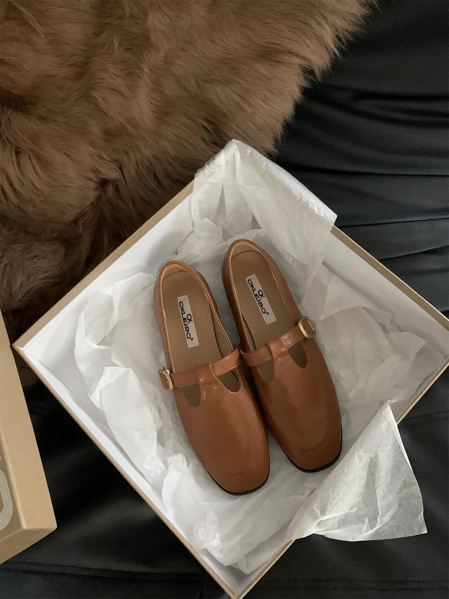 Французские туфли Мэри Джейн Ниш Ретро Маленькие кожаные туфли Плоские однобортные туфли Женская обувь Универсальные мокасины 39 верблюд
Французские туфли Мэри Джейн Ниш Ретро Маленькие кожаные туфли Плоские однобортные туфли Женская обувь Универсальные мокасины 39 верблюд