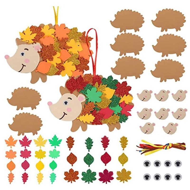 Милые фетровые животные, украшения, набор для осенней поделки «Ежик и листья», осенний ручной работы, украшения на День благодарения
Милые фетровые животные, украшения, набор для осенней поделки «Ежик и листья», осенний ручной работы, украшения на День благодарения