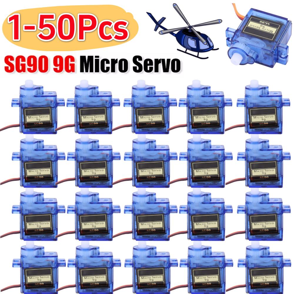 50-1Pcs SG90 9G Micro Gear Servo Motor Fixed-Wing Servo Motor Controls 180/360 Degrees for Rc Helicopter Toy Airplane Aircraft 1PCS 360 Degree
50-1Pcs SG90 9G Micro Gear Servo Motor Fixed-Wing Servo Motor Controls 180/360 Degrees for Rc Helicopter Toy Airplane Aircraft 1PCS 360 Degree