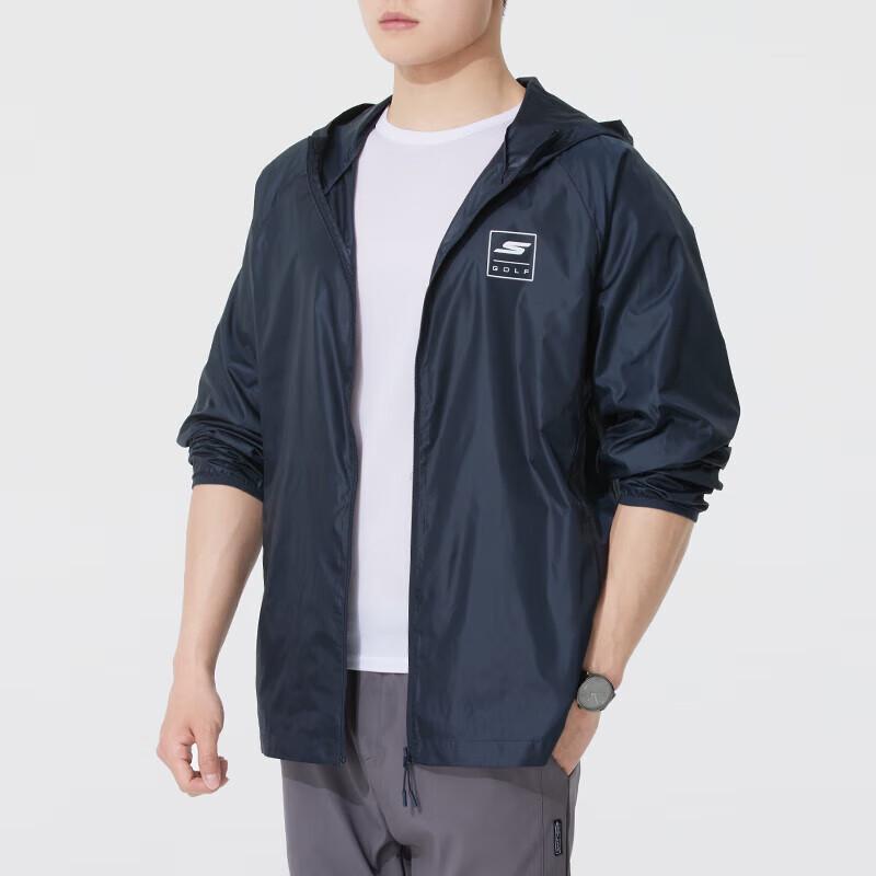 Skechers Men s Hooded Windbreaker Jacket P225M276 L
Skechers Men s Hooded Windbreaker Jacket P225M276 L