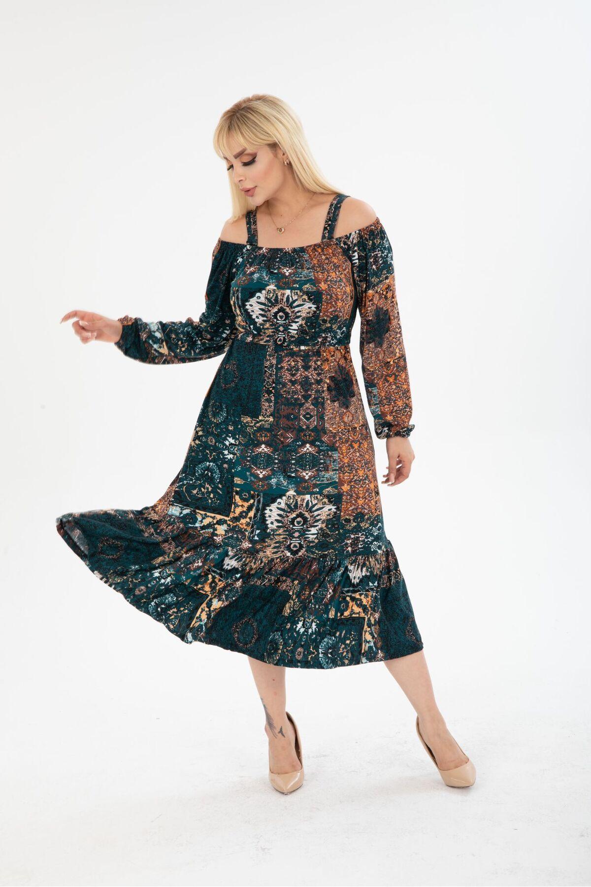 Women s Big Size Dress Plus Size Above Knee Long Sleeve Madonna Collar Skirt Ruffled Stylish Viscose Combed Cotton Dress 3XL/4XL
Women s Big Size Dress Plus Size Above Knee Long Sleeve Madonna Collar Skirt Ruffled Stylish Viscose Combed Cotton Dress 3XL/4XL