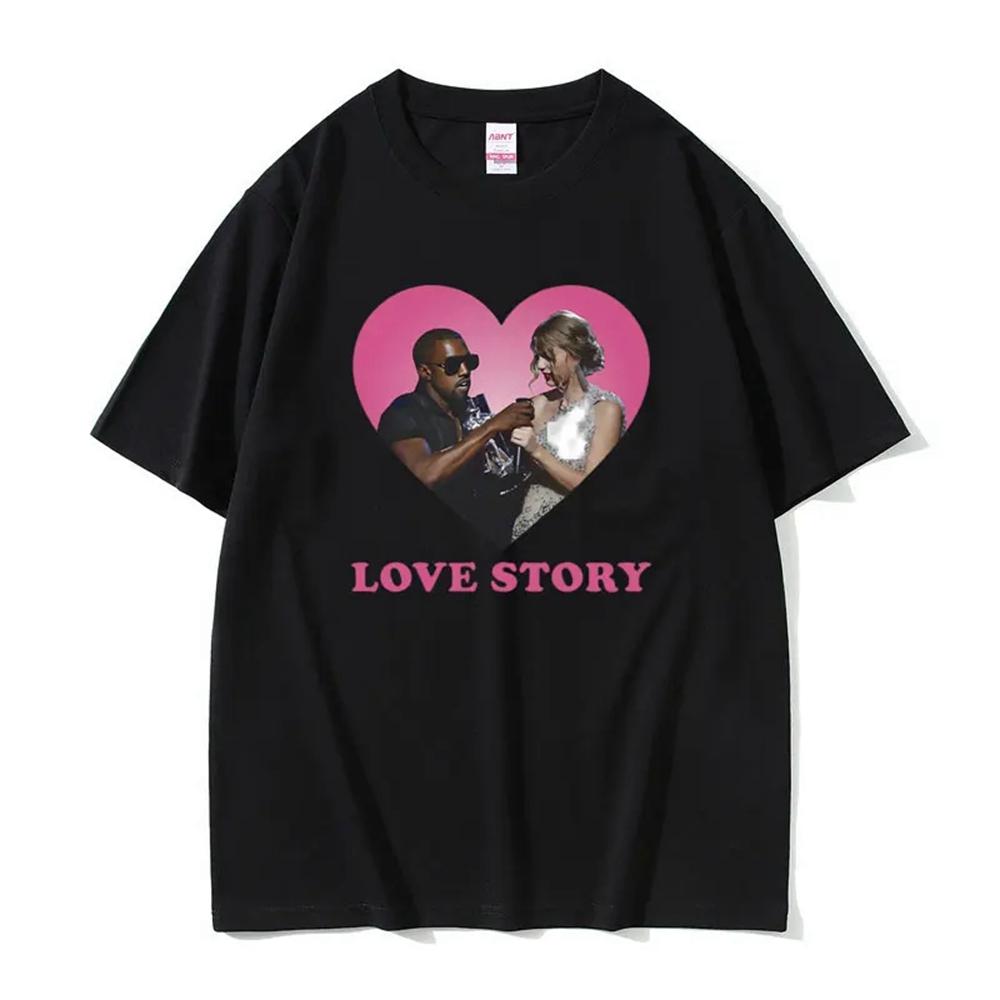 2026 Hip Hop Rapper Kanye West Print Tshirt Singer Taylor Love Story Graphic T Shirt Streetwear Women Hip Hop Tshirt 4XL
2026 Hip Hop Rapper Kanye West Print Tshirt Singer Taylor Love Story Graphic T Shirt Streetwear Women Hip Hop Tshirt 4XL