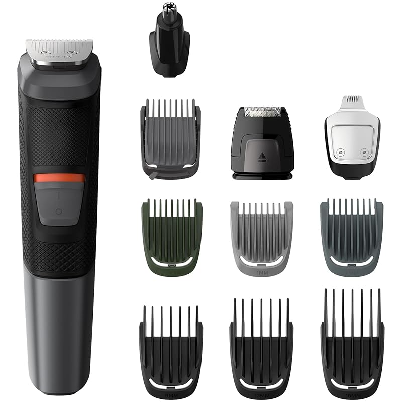 philips body trimmer Multi-grooming kit 5000 series body shaver (11 roles per machine clippers/beard trimmer/nose hair cutter) MG5730/15 black
philips body trimmer Multi-grooming kit 5000 series body shaver (11 roles per machine clippers/beard trimmer/nose hair cutter) MG5730/15 black