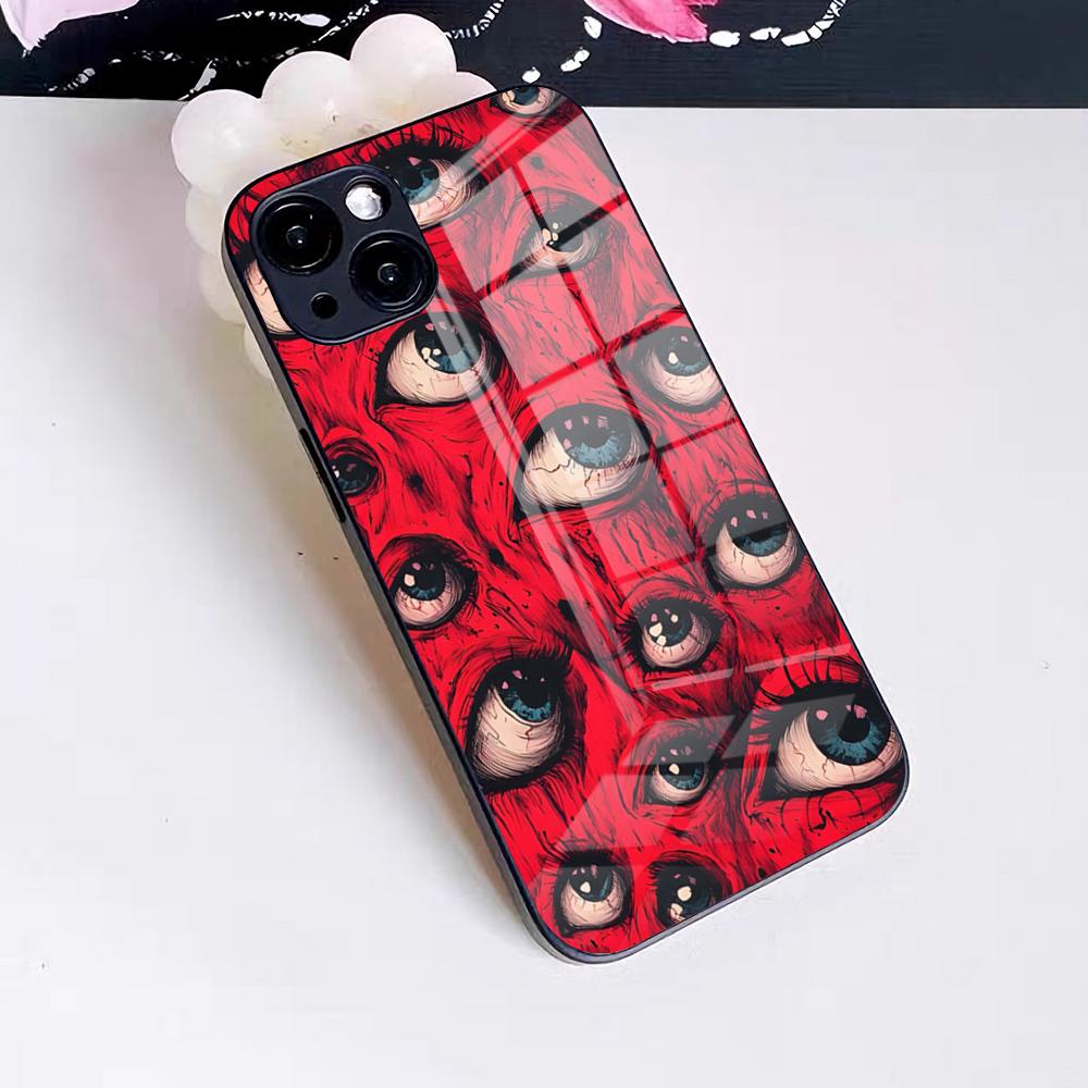 Abstract Eye Shapes Phone Case For IPhone 17 Pro Max 16 15 14 Pro Max 13 11 X Xs Xr 8 7Plus Glass Cover iPhone 14 Plus
Abstract Eye Shapes Phone Case For IPhone 17 Pro Max 16 15 14 Pro Max 13 11 X Xs Xr 8 7Plus Glass Cover iPhone 14 Plus