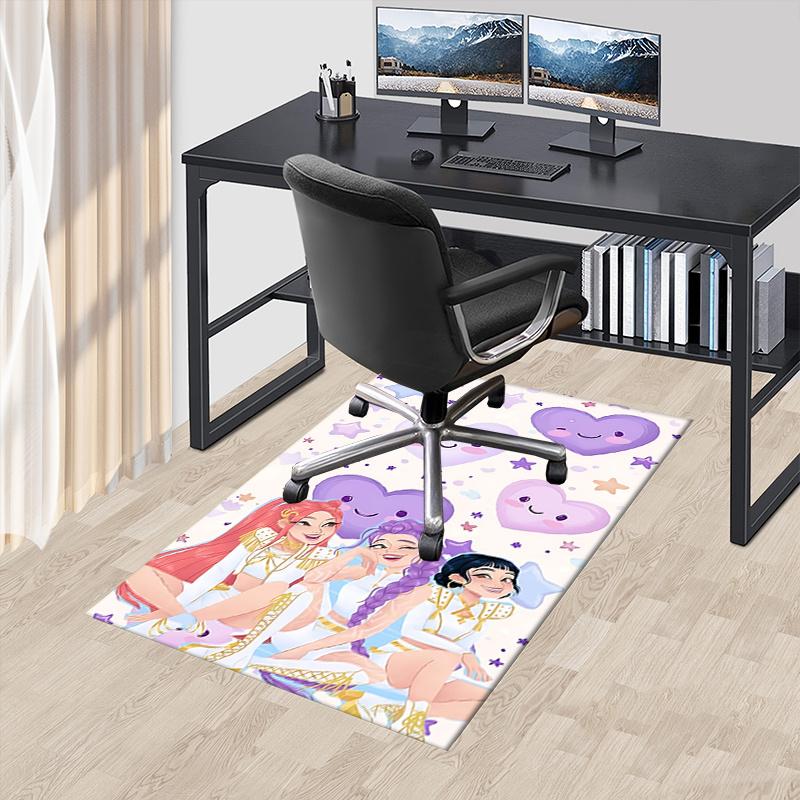 K-pop Charming Heart Chair Mat: Cute Cartoon Hearts & Stars Decorative Rug for Home Office Living Room Bedroom Gift.1240a 60cm by 90cm
K-pop Charming Heart Chair Mat: Cute Cartoon Hearts & Stars Decorative Rug for Home Office Living Room Bedroom Gift.1240a 60cm by 90cm