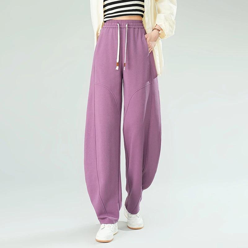 2024 Women s Korean Wide-Leg High-Waist Velvet Pants - Autumn/Winter Collection with Drawstring and Loose Fit. 3XL
2024 Women s Korean Wide-Leg High-Waist Velvet Pants - Autumn/Winter Collection with Drawstring and Loose Fit. 3XL