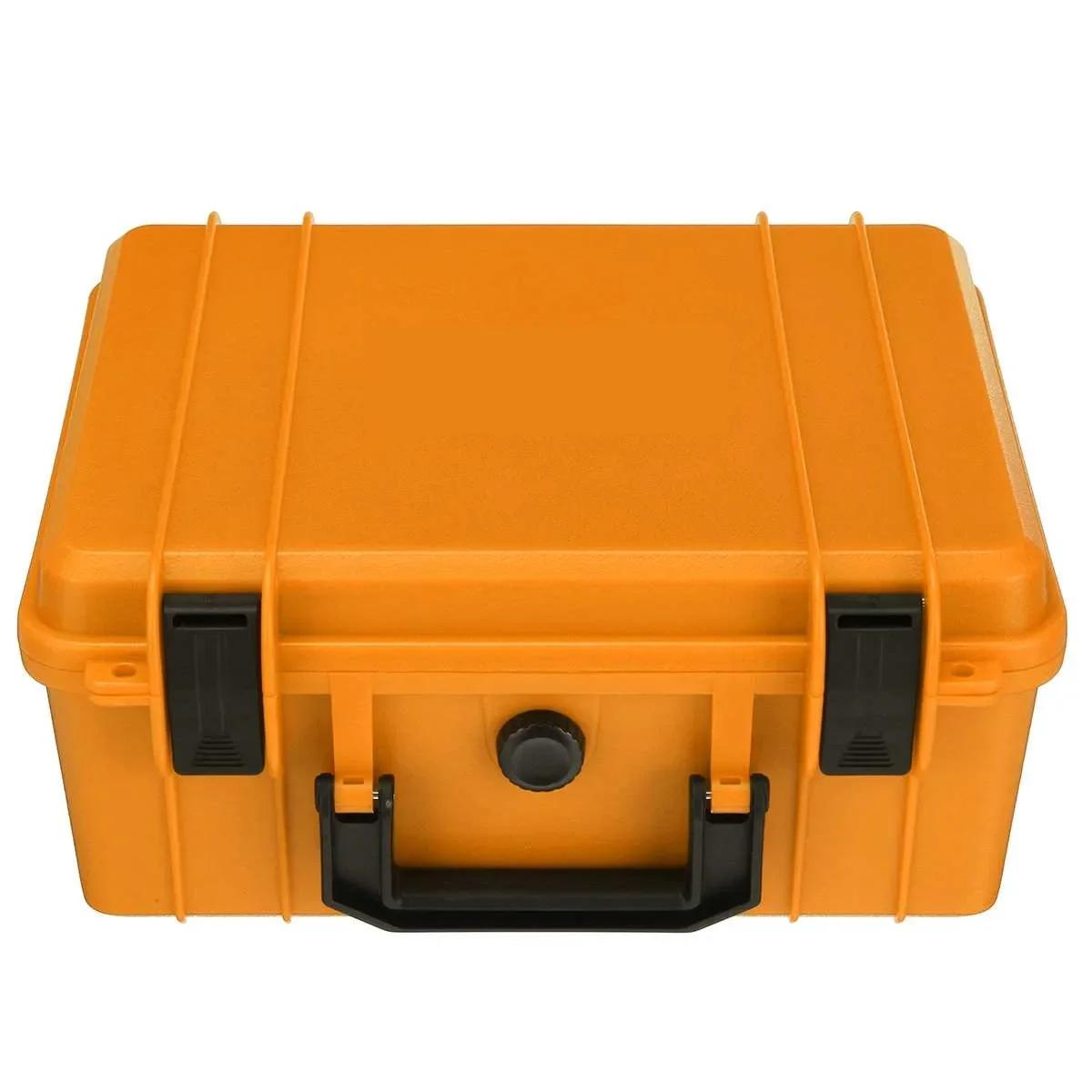 Outdoor Safety Instrument Tool Box Shockproof Storage Toolbox Equipment Tool Case Sealed Containers 279x234x126mm With Foam жовтий
Outdoor Safety Instrument Tool Box Shockproof Storage Toolbox Equipment Tool Case Sealed Containers 279x234x126mm With Foam жовтий