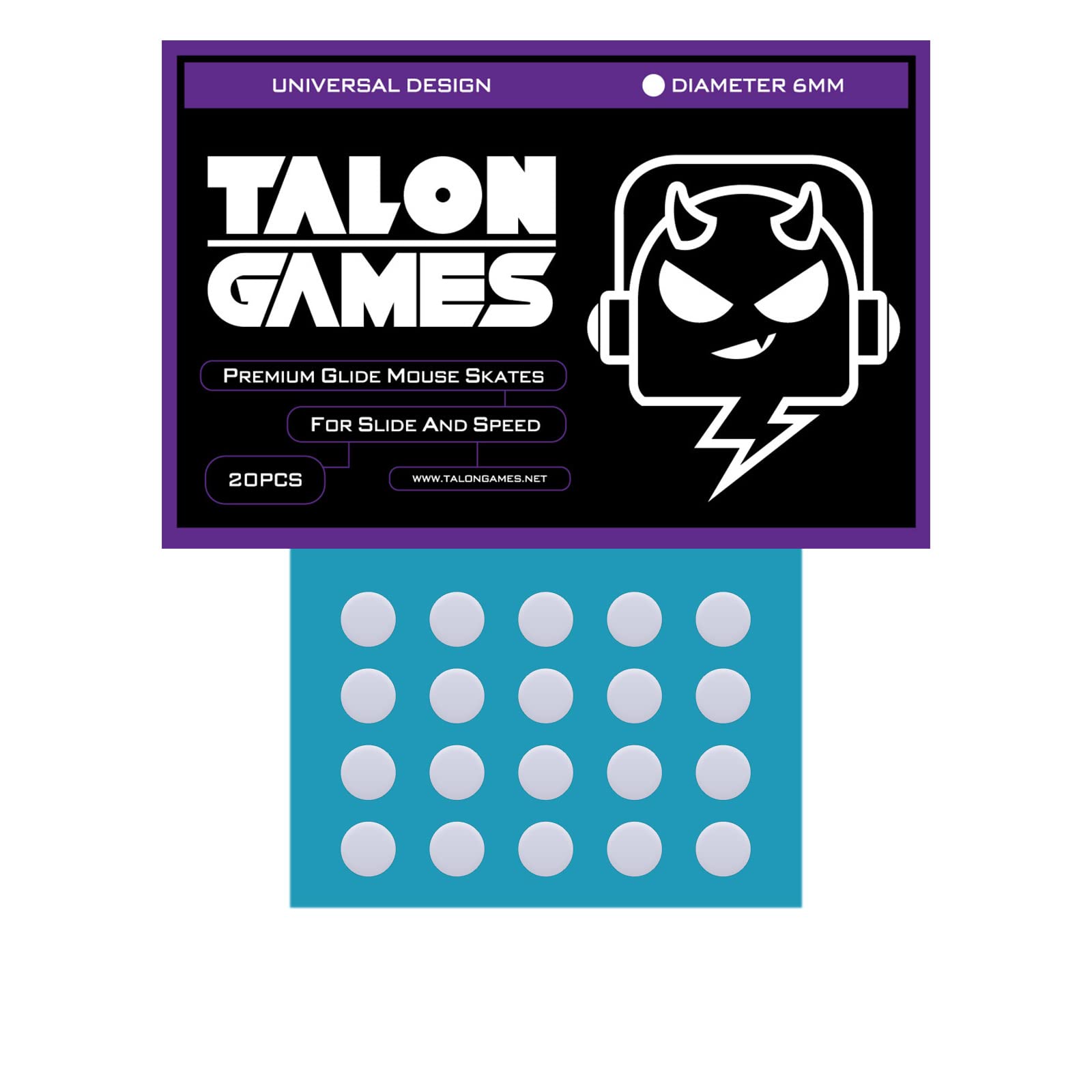 Подошва для мыши TALONGAMES, универсальная, 6 мм, круглые ножки для мыши, 20 шт., премиум-ножки для мыши, сверхпрочные, сверхнизкое трение, супергладкое скольжение, замена
Подошва для мыши TALONGAMES, универсальная, 6 мм, круглые ножки для мыши, 20 шт., премиум-ножки для мыши, сверхпрочные, сверхнизкое трение, супергладкое скольжение, замена