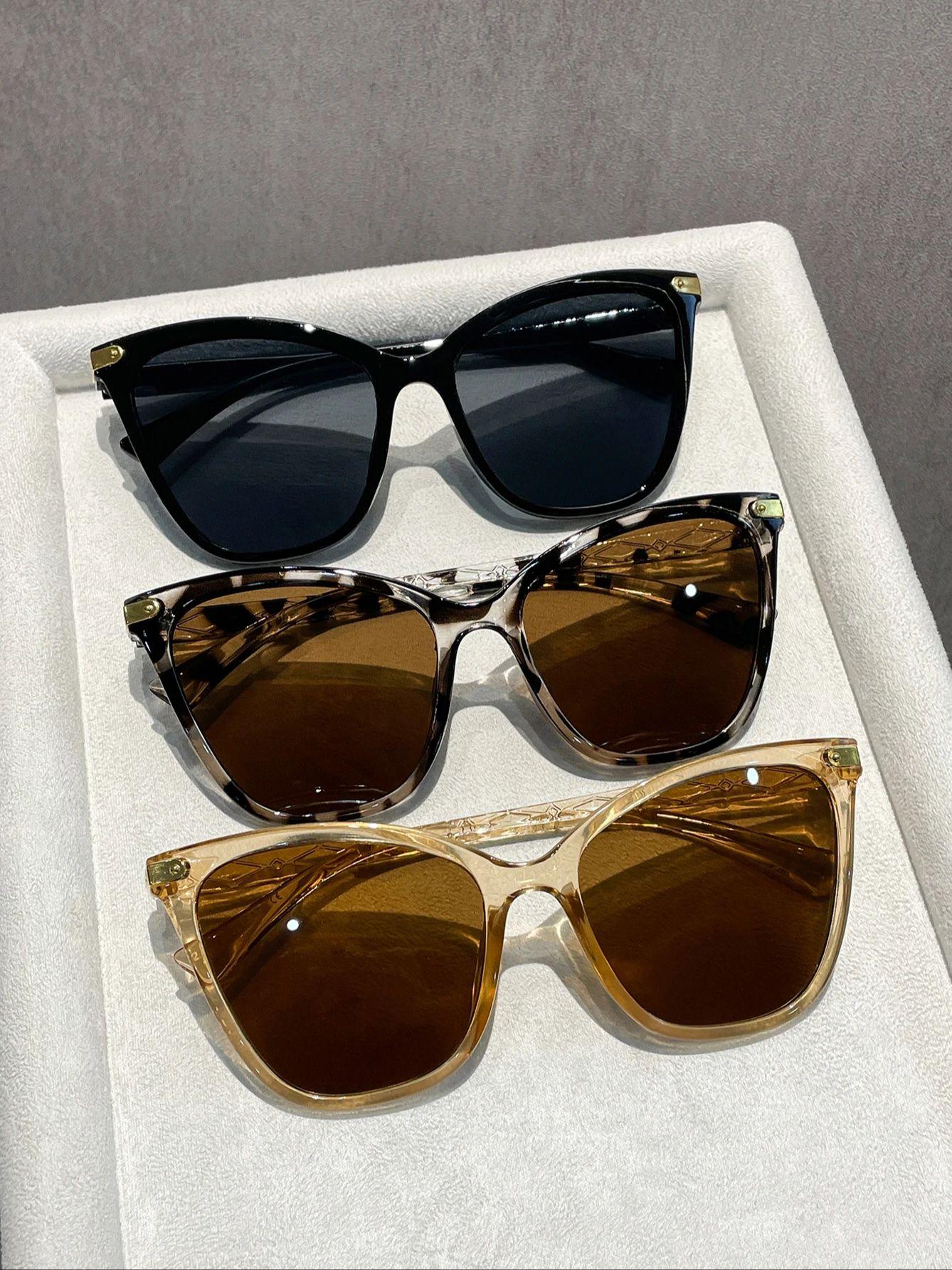 3PCS Cat-Eye Frame Fashion Glasses Elegant Simple for Daily Wear Photography Driving - Stylish Eyewear Collection
3PCS Cat-Eye Frame Fashion Glasses Elegant Simple for Daily Wear Photography Driving - Stylish Eyewear Collection