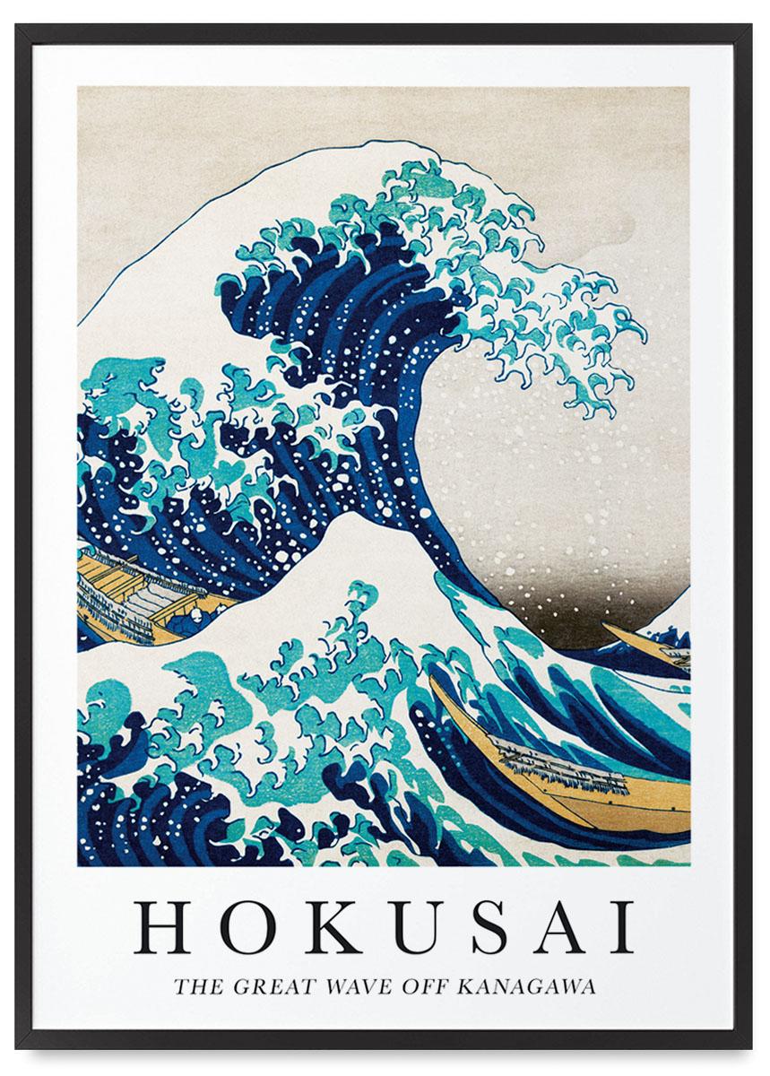 Plakat Hokusai wielka fala 21x30 cm
Plakat Hokusai wielka fala 21x30 cm