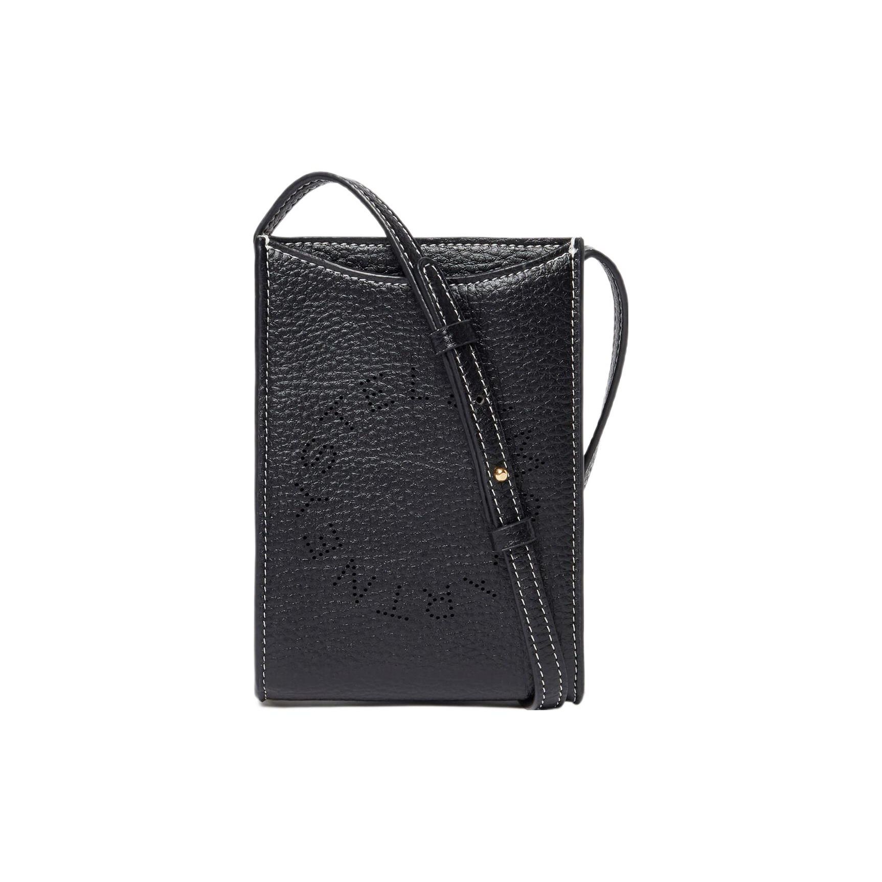 Stella McCartney Alter Mat Hollow Round Logo Polyurethane Phone Bag Women Shoulder Bag Black 7P0047WP00571000 Basic Set (Bag+Dust Bag)
Stella McCartney Alter Mat Hollow Round Logo Polyurethane Phone Bag Women Shoulder Bag Black 7P0047WP00571000 Basic Set (Bag+Dust Bag)