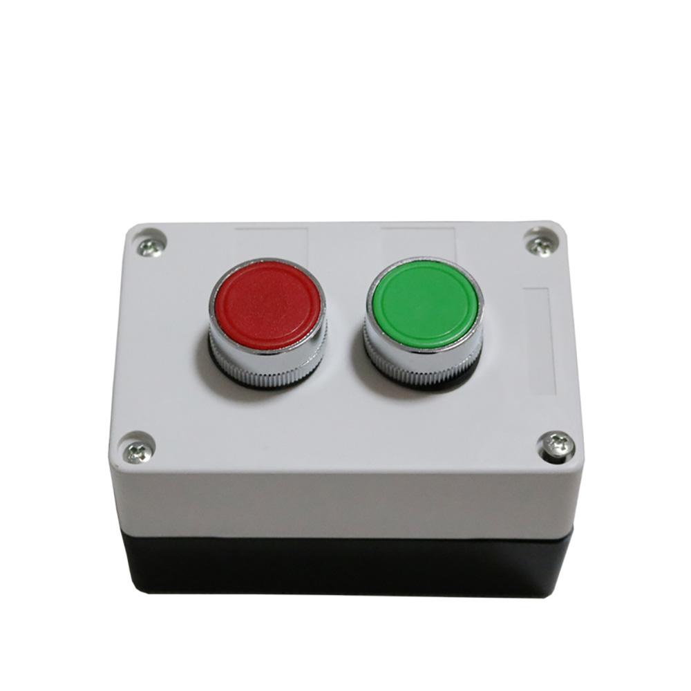 1× Start and stop station button with remote control electromagnetic motor, switch button, box
1× Start and stop station button with remote control electromagnetic motor, switch button, box