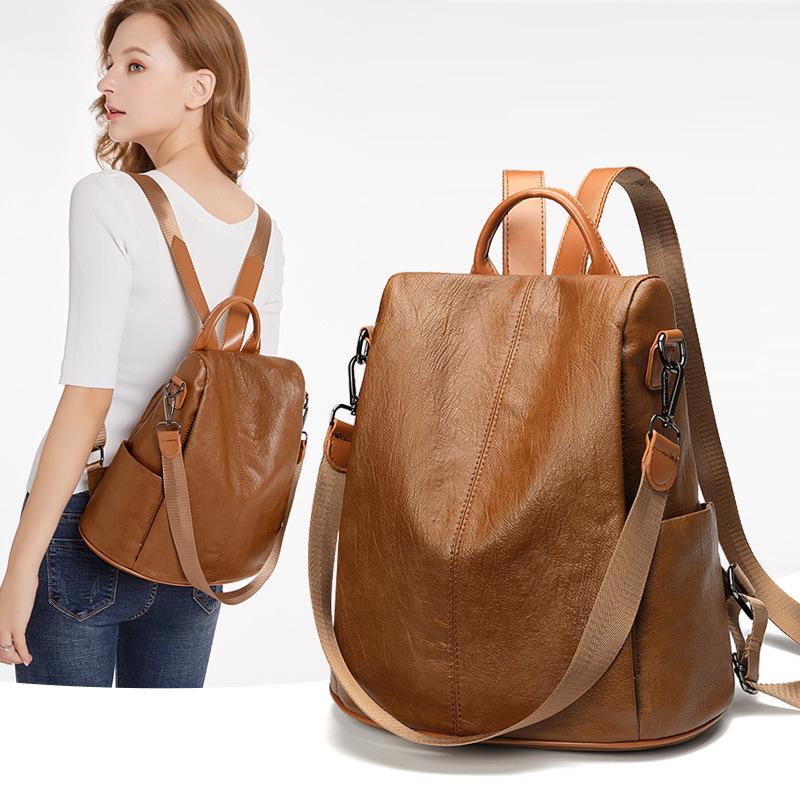 Backpack for Women New Casual and Fashionable Women s Anti theft Backpack Soft Leather Student Schoolbag Women s Bag
Backpack for Women New Casual and Fashionable Women s Anti theft Backpack Soft Leather Student Schoolbag Women s Bag