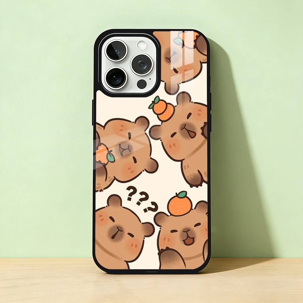 AAA Funny Cartoon Capybara Phone Case For iPhone 17 16 15 14 13 12 11 Pro Max Plus Silver Matte Black Cover iPhone13
AAA Funny Cartoon Capybara Phone Case For iPhone 17 16 15 14 13 12 11 Pro Max Plus Silver Matte Black Cover iPhone13