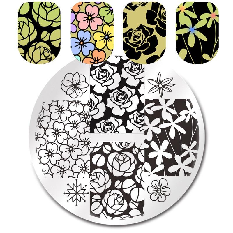 Пластина для штамповки ногтей с цветочным рисунком, трафареты с волнистыми изображениями, инструмент для геометрической штамповки ногтей
Пластина для штамповки ногтей с цветочным рисунком, трафареты с волнистыми изображениями, инструмент для геометрической штамповки ногтей