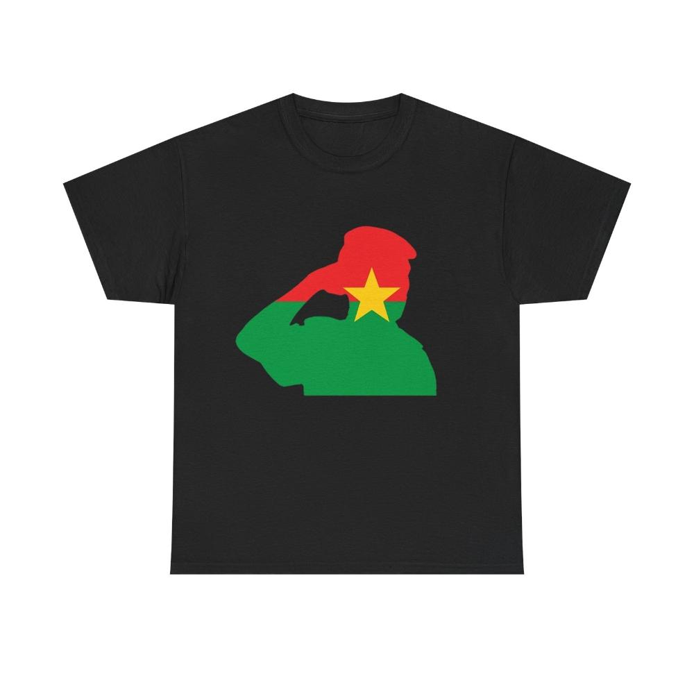 Burkina Faso Thomas Sankara Salute Tshirt Unisex Activist Ibrahim Traore Graphic T Shirts Woman Man Cotton Shortsleev 4XL
Burkina Faso Thomas Sankara Salute Tshirt Unisex Activist Ibrahim Traore Graphic T Shirts Woman Man Cotton Shortsleev 4XL