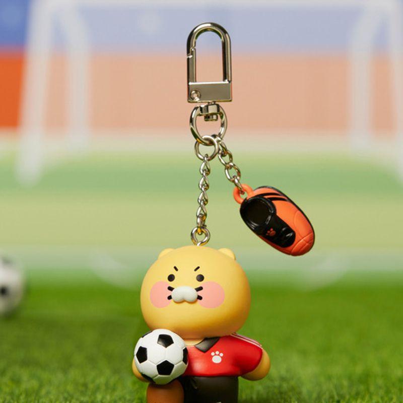 KAKAO FRIENDS Sports Figure Keychain Soccer_Chunshik single type
KAKAO FRIENDS Sports Figure Keychain Soccer_Chunshik single type