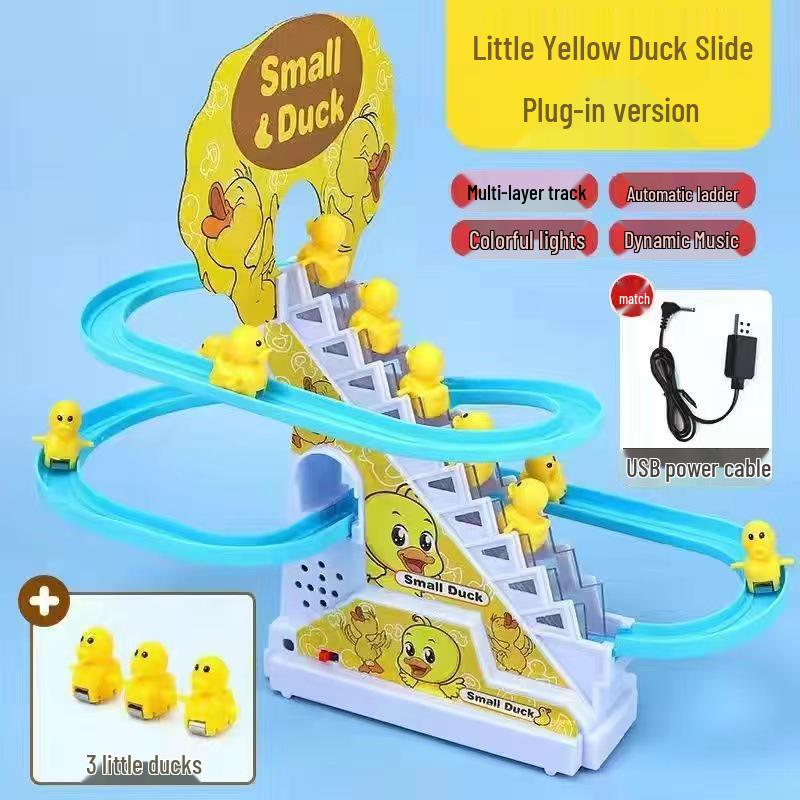 Игрушка электрическая горка с подъемом по лестнице «Маленький желтый утенок» для детей 12 Figures Rechargeable Battery + Charger
Игрушка электрическая горка с подъемом по лестнице «Маленький желтый утенок» для детей 12 Figures Rechargeable Battery + Charger