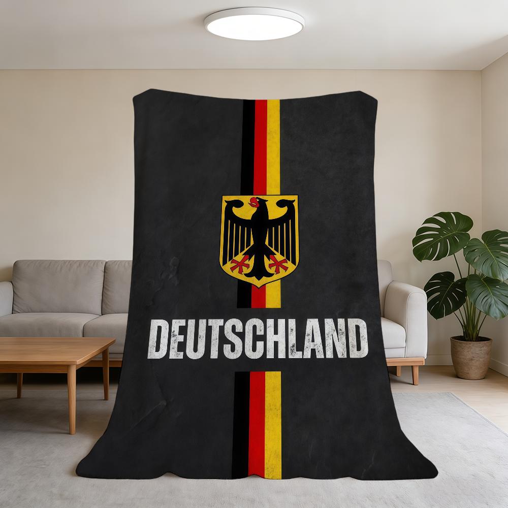 Blanket Super Warm G-Germany-ES Comfortable Plush Cool Throw Blanket Child Home Flag Sofa Bedroom Gift 75x90cm
Blanket Super Warm G-Germany-ES Comfortable Plush Cool Throw Blanket Child Home Flag Sofa Bedroom Gift 75x90cm