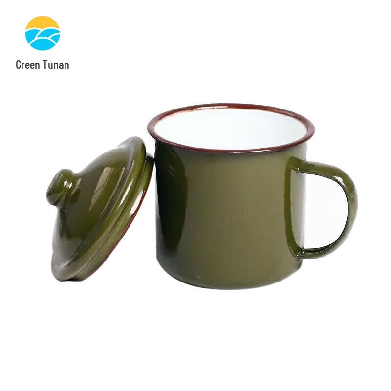 Tunan Military Green Enamel Mug
Tunan Military Green Enamel Mug