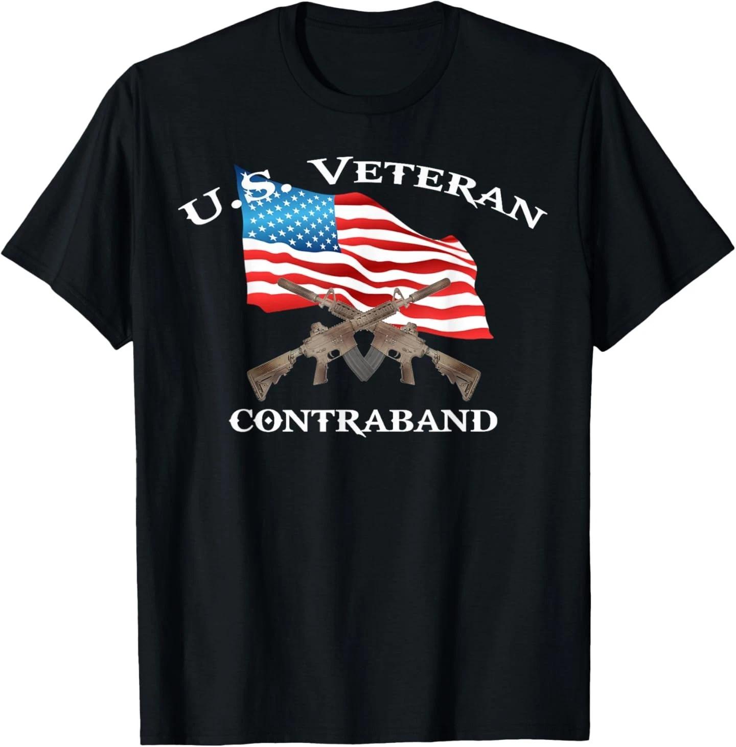Contraband - U.S. Veteran T-Shirt M
Contraband - U.S. Veteran T-Shirt M