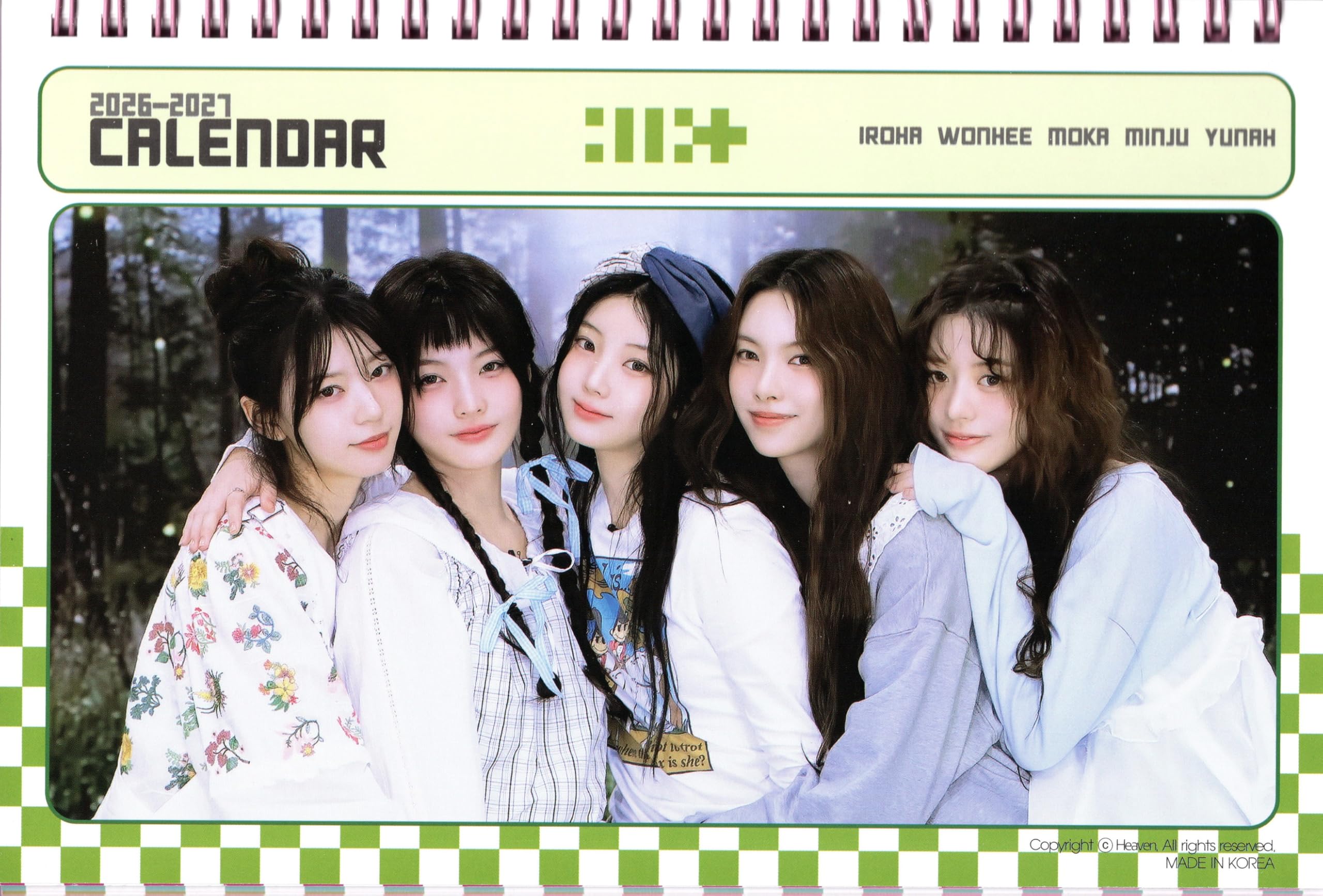 ILLIT Desktop Calendar Sticker Set (Photobook) 2026-2027 (2 Years) + K-POP
ILLIT Desktop Calendar Sticker Set (Photobook) 2026-2027 (2 Years) + K-POP