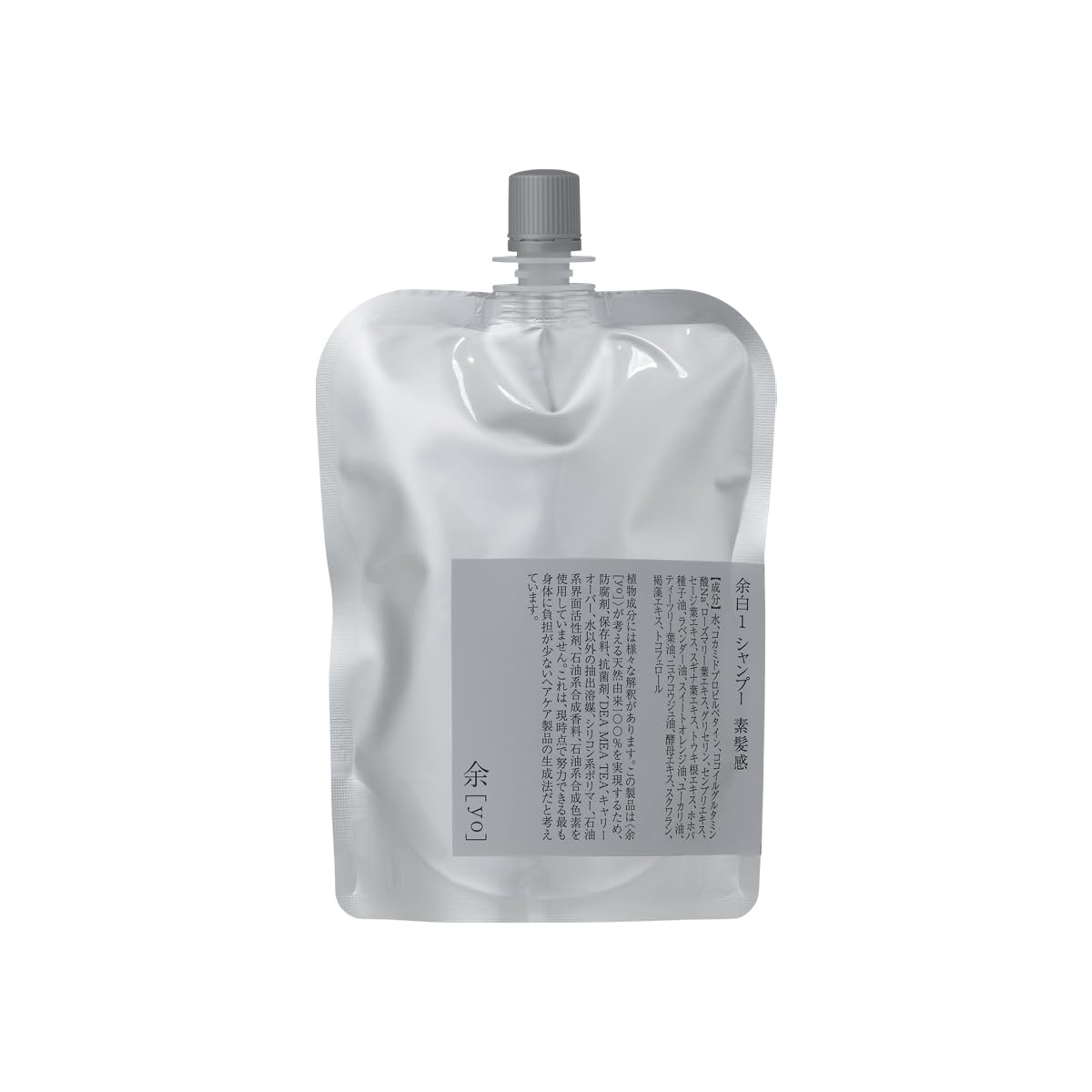 Space 1 Shampoo Natural Hair Feel Aluminum 300mL Contains amino acid-based cleaning ingredients Refreshing wash for firmness and volume Refreshing
Space 1 Shampoo Natural Hair Feel Aluminum 300mL Contains amino acid-based cleaning ingredients Refreshing wash for firmness and volume Refreshing