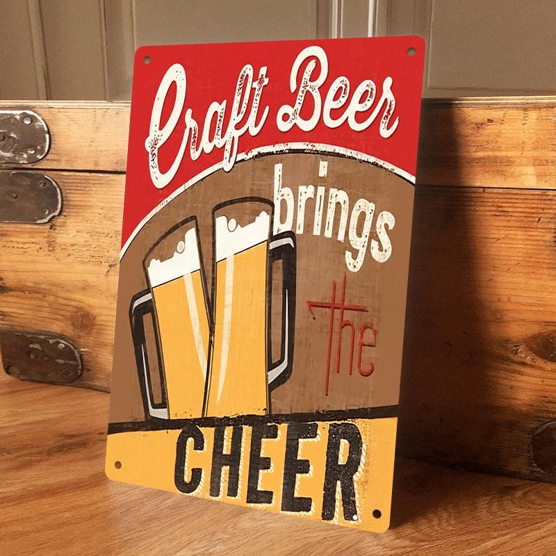 1 piece of vintage-style tin beer painting plaque, creative bar/restaurant wall decoration, living room/kitchen wall hanging, Am (as the picture,20x30cm)
1 piece of vintage-style tin beer painting plaque, creative bar/restaurant wall decoration, living room/kitchen wall hanging, Am (as the picture,20x30cm)