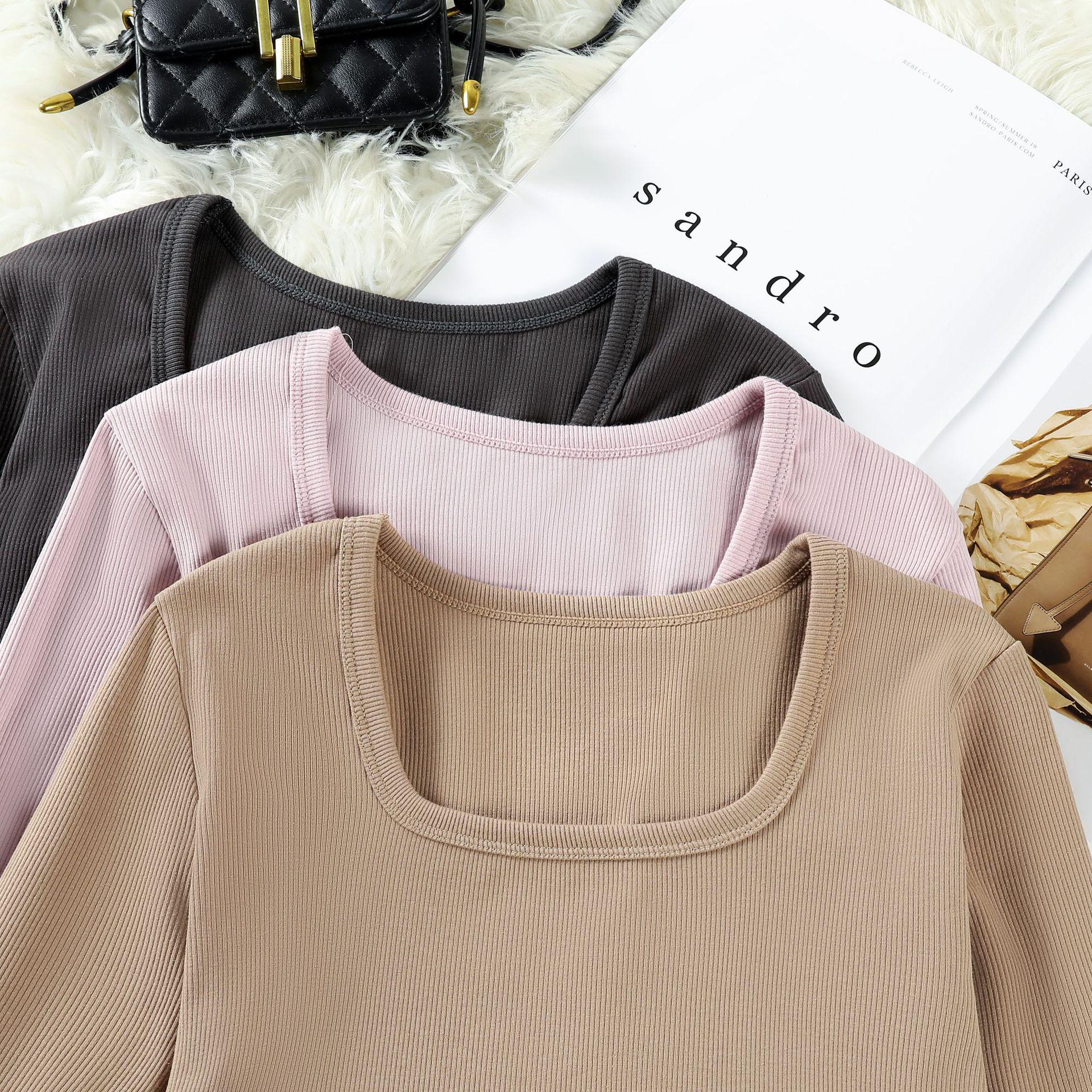Women s Slim Fit Ribbed Square Neck Long Sleeve Top - Versatile Autumn Fashion One Size чорний
Women s Slim Fit Ribbed Square Neck Long Sleeve Top - Versatile Autumn Fashion One Size чорний